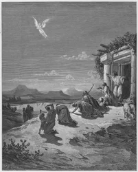 Der Engel Raphael und die Familie des Tobit
